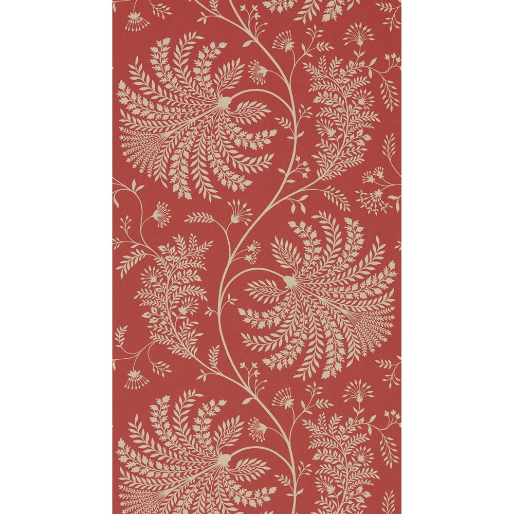 Mapperton Wallpaper 216339 by Sanderson in Russet Cream